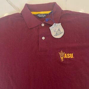 Arizona state sun devils men’s polo shirt nwts size XL